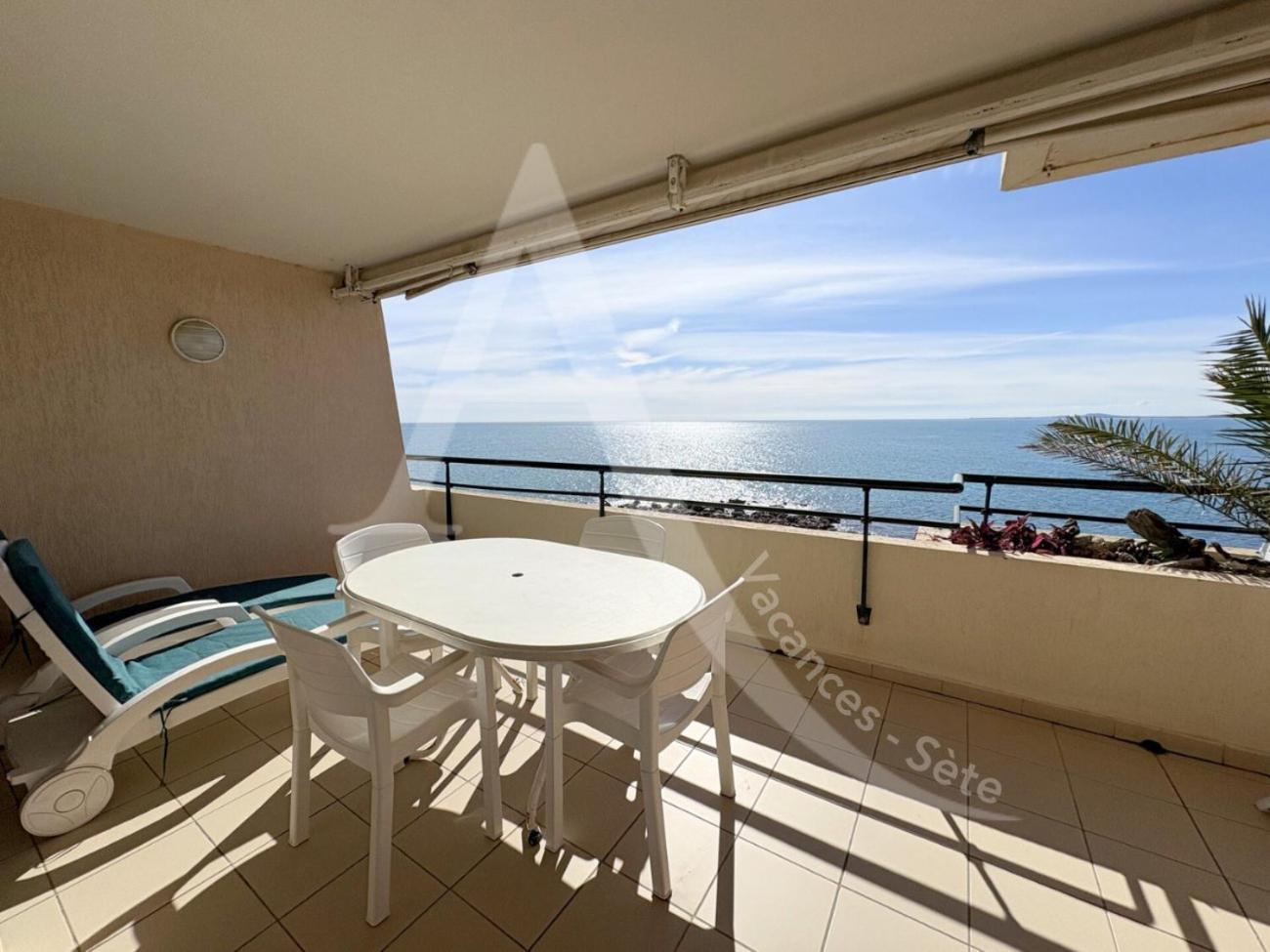 T2 Coin Chambre, Terrasse 1Ere Ligne Mer, Piscine Sète Extérieur photo